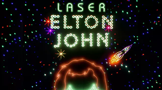 Image: Laser Elton John
