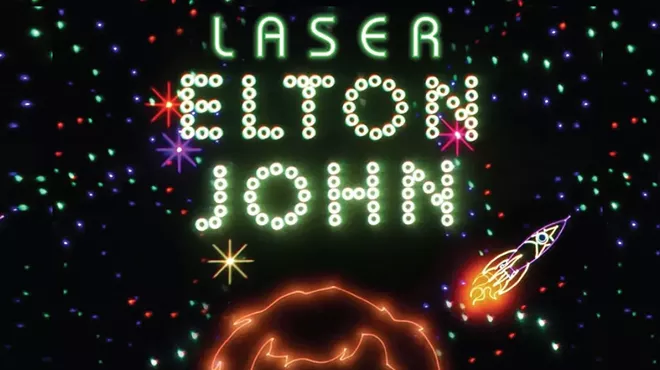 Image: Laser Elton John