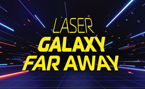 Image: Laser Galaxy Far Away