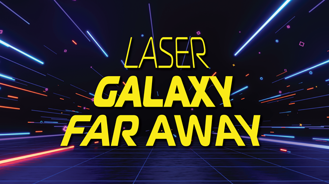 Image: Laser Galaxy Far Away