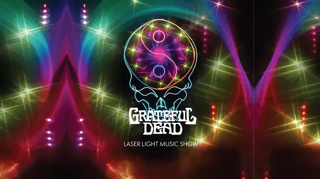 Image: Laser Grateful Dead