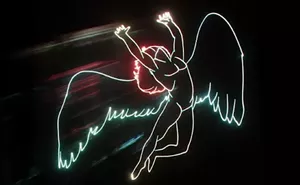 Image: Laser Led Zeppelin