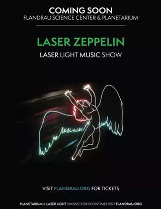 Image: Laser Led Zeppelin