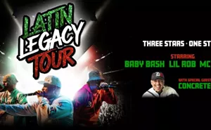 Image: Latin Legacy Tour featuring Baby Bash, Lil Rob, MC Magic, and special guest Concrete