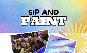 Image: Lavender Skies Sip and Paint