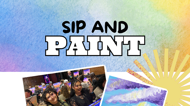 Image: Lavender Skies Sip and Paint