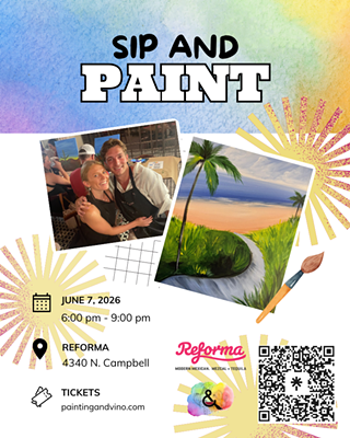 Image: &lsquo;Let&rsquo;s Go To The Beach&rsquo; Sip and Paint at Reforma