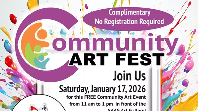 Image: Mardi Gras Mask Making at SAAG Gallery&rsquo;s New Location