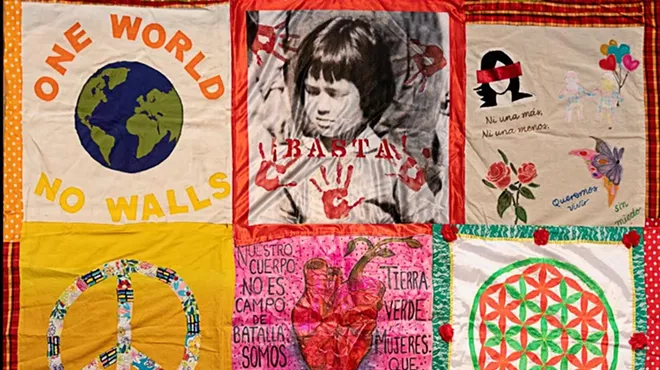 Image: Marietta Bernstorff: PatchWork Women from Oaxaca, Mexico (The Visual Arts Gallery)