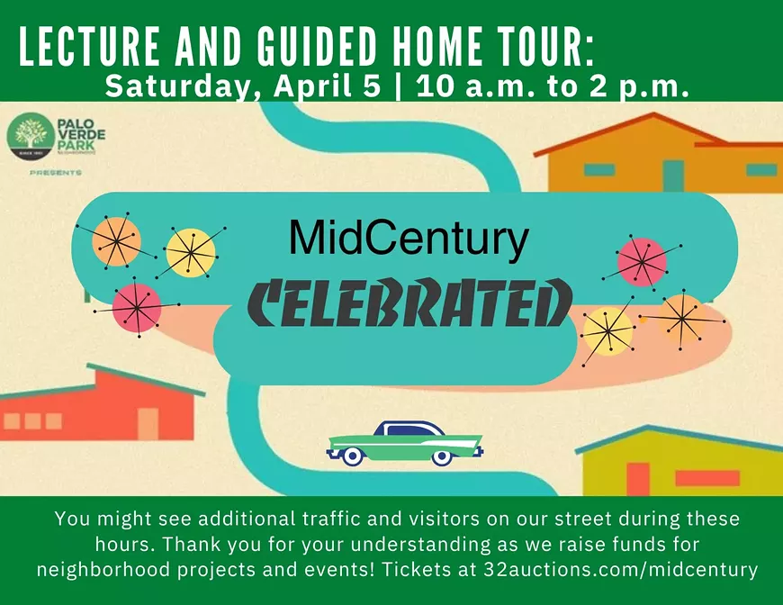 An event and fundraiser for the Palo Verde Park Neighborhood