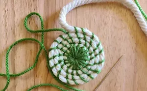 Image: Mini Coiled Spiral Baskets