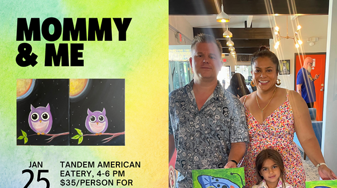 Image: Mommy and Me Paint and Sip