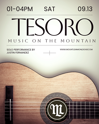 Image: Music on the Mountain - Justin Fernandez of Tesoro