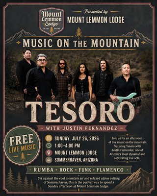 Image: Music on the Mountain - Tesoro Celebrates Mount Lemmon Lodge 3-Year Anniversary
