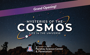 Image: Mysteries of the Cosmos: Grand Opening!