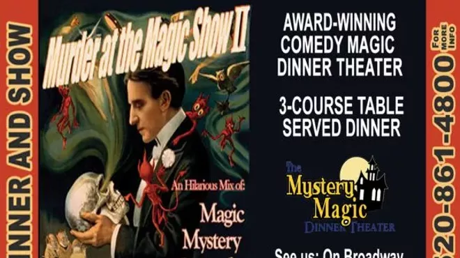 Image: Mystery and Magic Dinner Theater - "Murder at the Magic Show II"