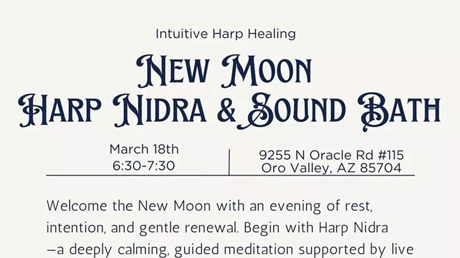 Image: New Moon Harp Nidra & Sound Bath