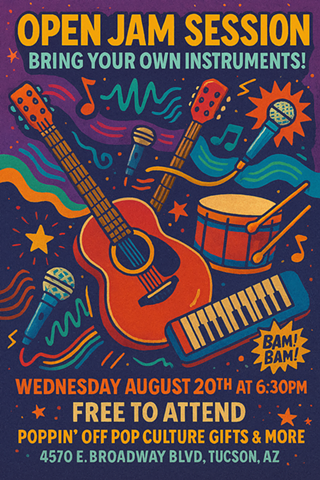 Image: Open Jam Session @ Poppin' Off