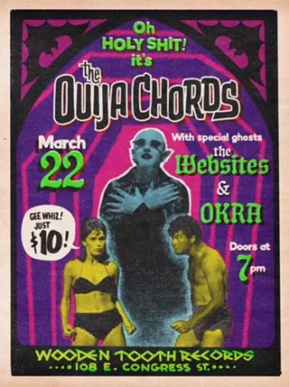 Image: Ouija Chords with The Websites and Okra