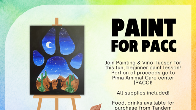 Image: PACC Fundraiser Paint and Sip at Tandem American Eatery