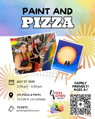 Image: Paint and Pizza – Family Event at OV Pizza & Pints