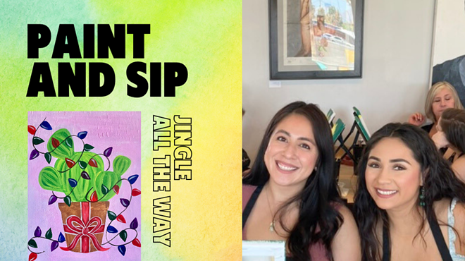 Image: Paint and Sip &lsquo;Jingle All The Way&rsquo; Painting at Hotel McCoy