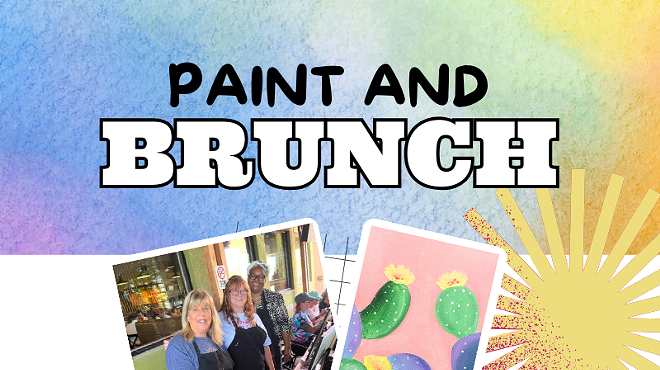 Image: Pastel Cactus Paint and Brunch at Sonora Moonshine Co