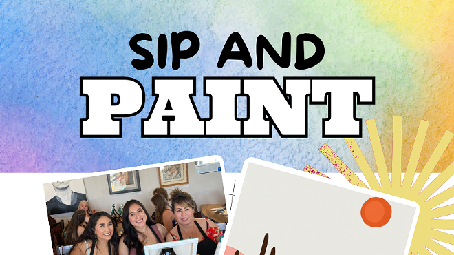 Image: Pastel Desert Paint and Sip at Reforma