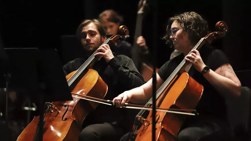 The Pima Symphonic Orchestra performs a mix of classical and modern pieces.