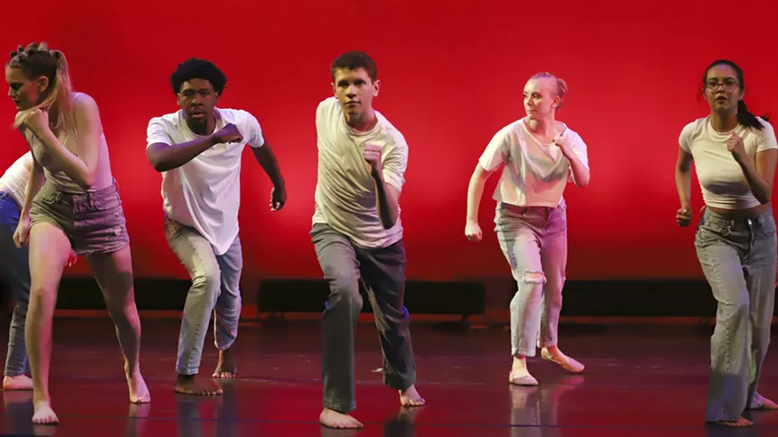 Newly appointed dance lead Julie Andrews guides Pima Dance students in delivering captivating performances in a wide range of dance styles.