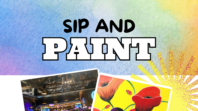Image: Poppy Love Paint and Sip at HighWire