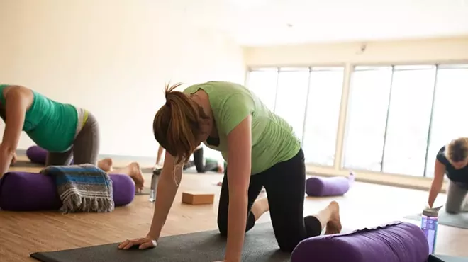 Image: Prenatal Yoga Class - at the Sol Center