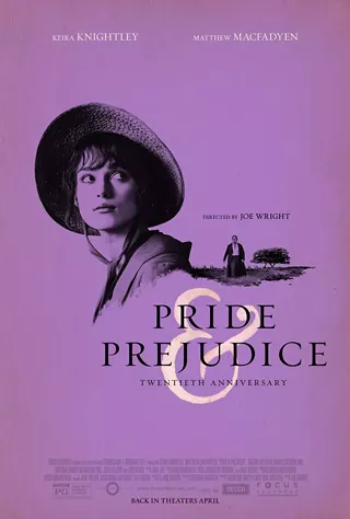Image: Pride & Prejudice 20th Anniversary Re-release