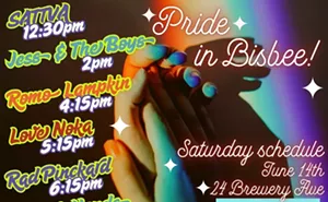 Image: Pride in Bisbee at Gene's!
