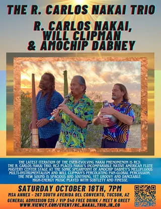 Image: R. Carlos Nakai Trio Live