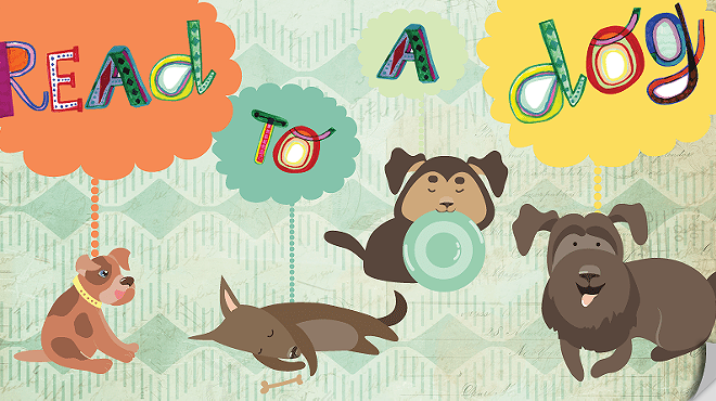 Image: Read to a Dog