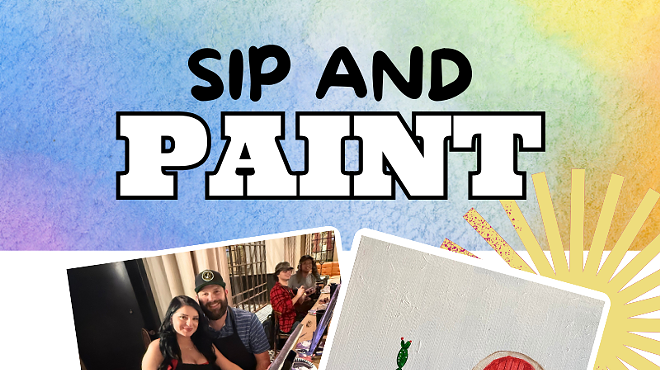 Image: Red Door Paint and Sip at Reforma