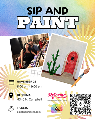 Image: Red Door Paint and Sip at Reforma