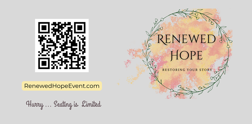 QR Code for Renewed Hope Event
