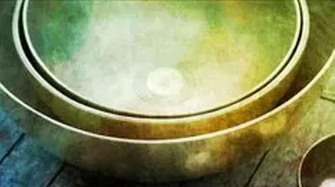 Image: Restorative Yoga and Singing Bowl Relaxation