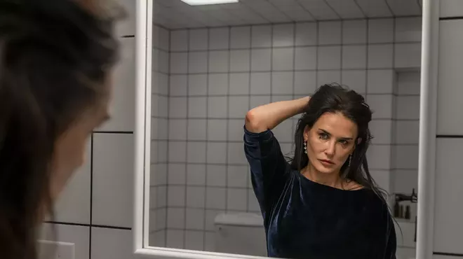 Image: Review: Demi Moore gives transformative performance in body-horror film ‘The Substance’
