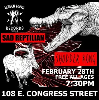 Image: Shudder Kong and Sad Reptilian (free show!)