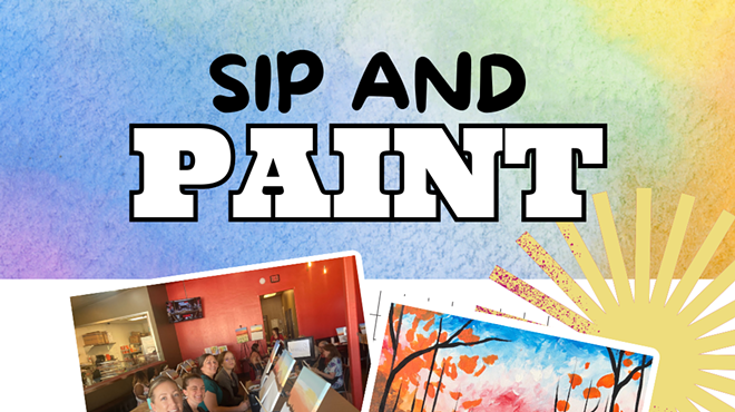 Image: Snowy Creek Paint and Sip at OV Pizza
