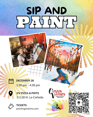 Image: Snowy Creek Paint and Sip at OV Pizza