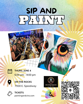 Image: Sonoran Owl Sip and Paint &ndash; Includes Drink
