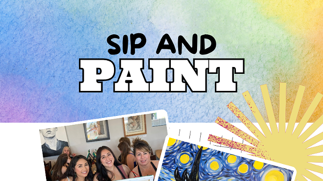 Image: Starry Night Paint and Sip at Westward Look