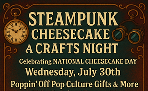 Image: Steampunk Cheesecake & Crafts Night
