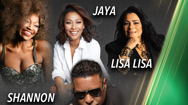 Image: Stevie B with Special Guests Lisa Lisa, Shannon, and Jaya