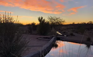 Image: Summer Sunsets at Mission Garden