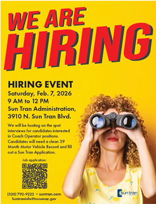 Image: Sun Tran Hiring Event